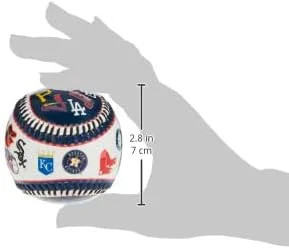 Franklin Sports 30 Club Baseball Teeball – Soft Strike – 30 Club Logo Ball (All