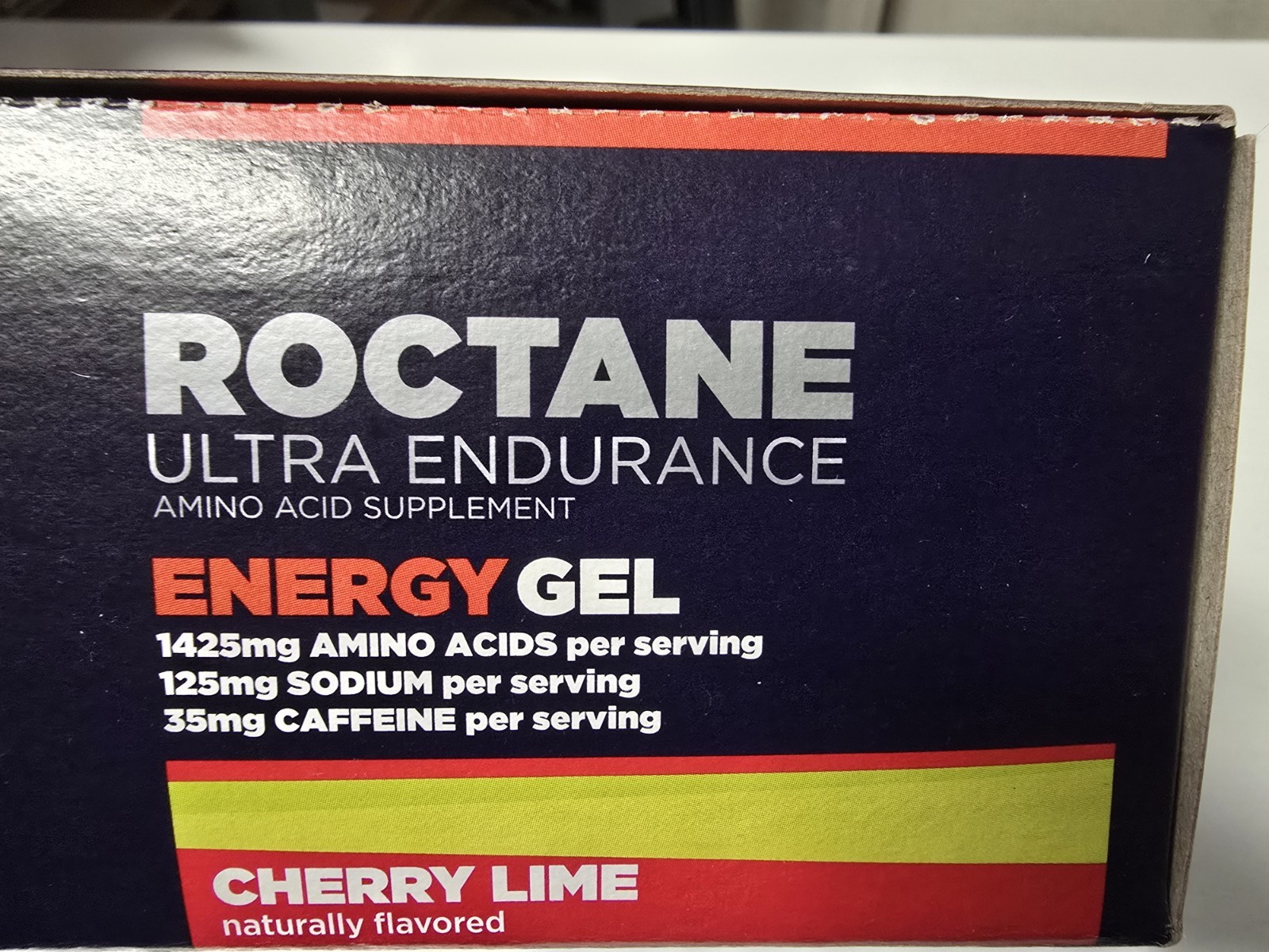 READ!!! 264 Packs – ROCTANE Energy Gel : CHERRY LIME – 11 Boxes of 24 bb 08/2023