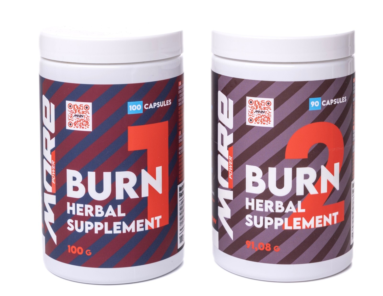 Burn Stack Burn 1 and Burn 2 190caps Fat Loss More Healthy Nutrition MEGA SALE