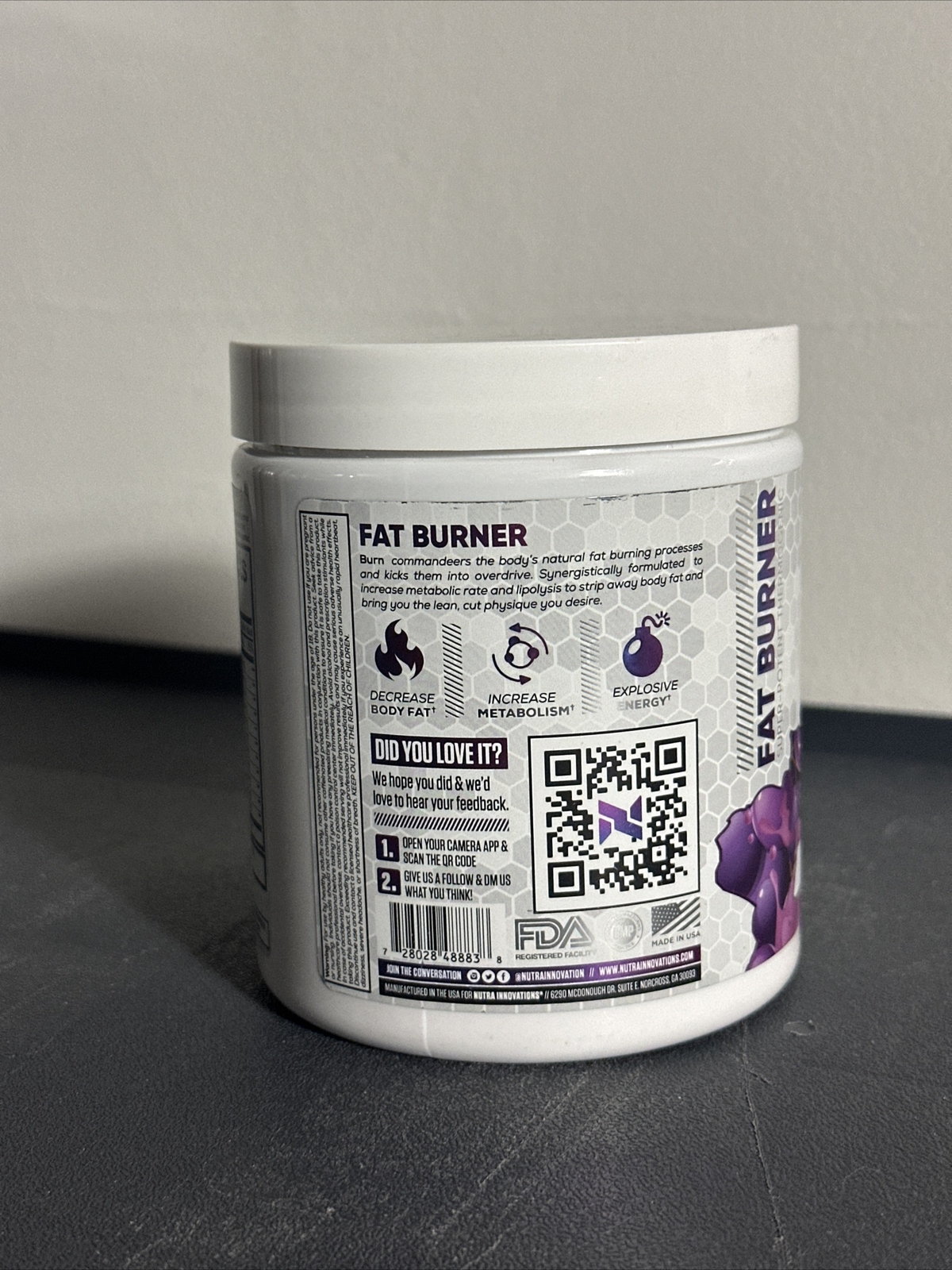 NUTRA INNOVATIONS Essentials Amino Hydration Passion Grape Read Clearance!