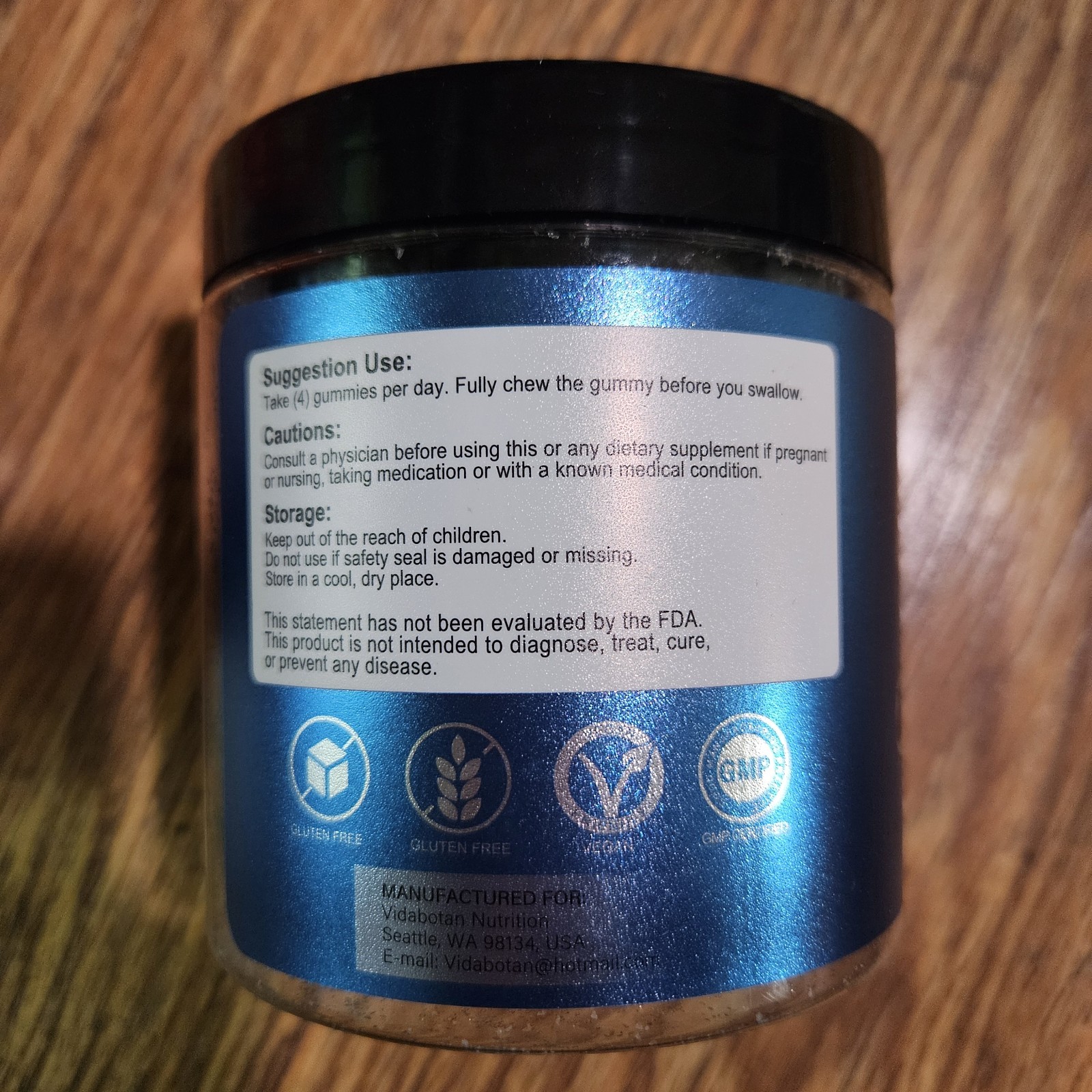 Sugar Free Creatine Monohydrate Gummies -5g of Creatine Monohydrate 150 Count
