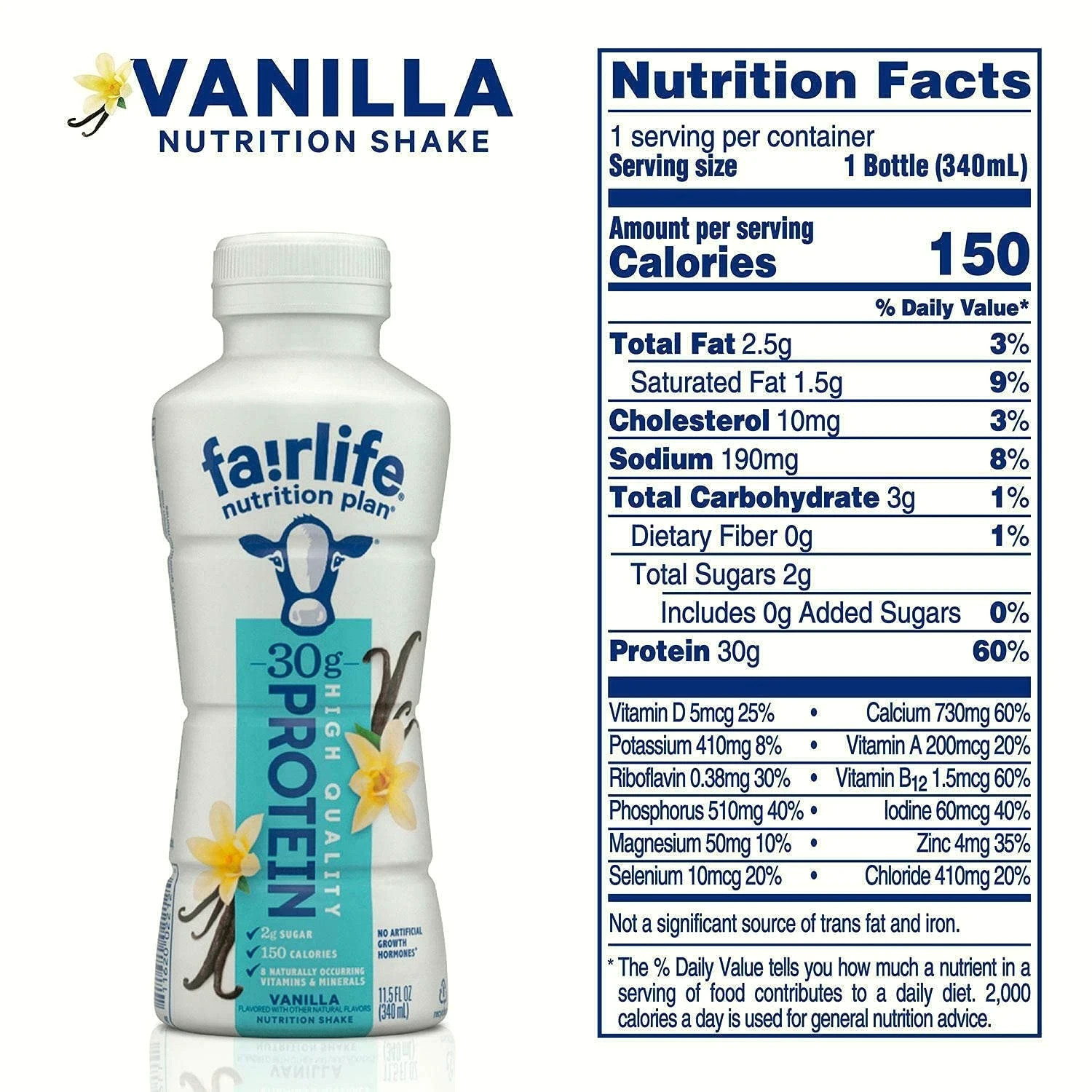 Fairlife Nutrition Plan High Protein Shake Variety Pack Sampler – Chocolate &…