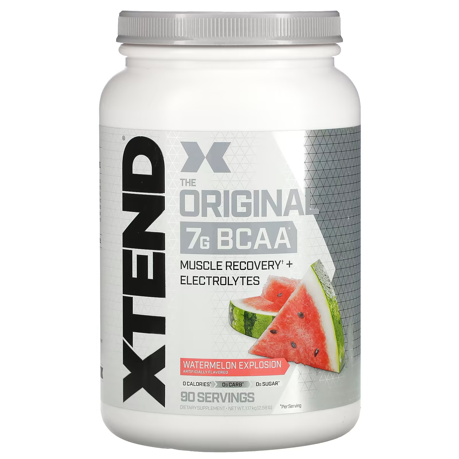 2 X Xtend, The Original 7G BCAA, Watermelon Explosion, 2.58 lb (1.17 kg)