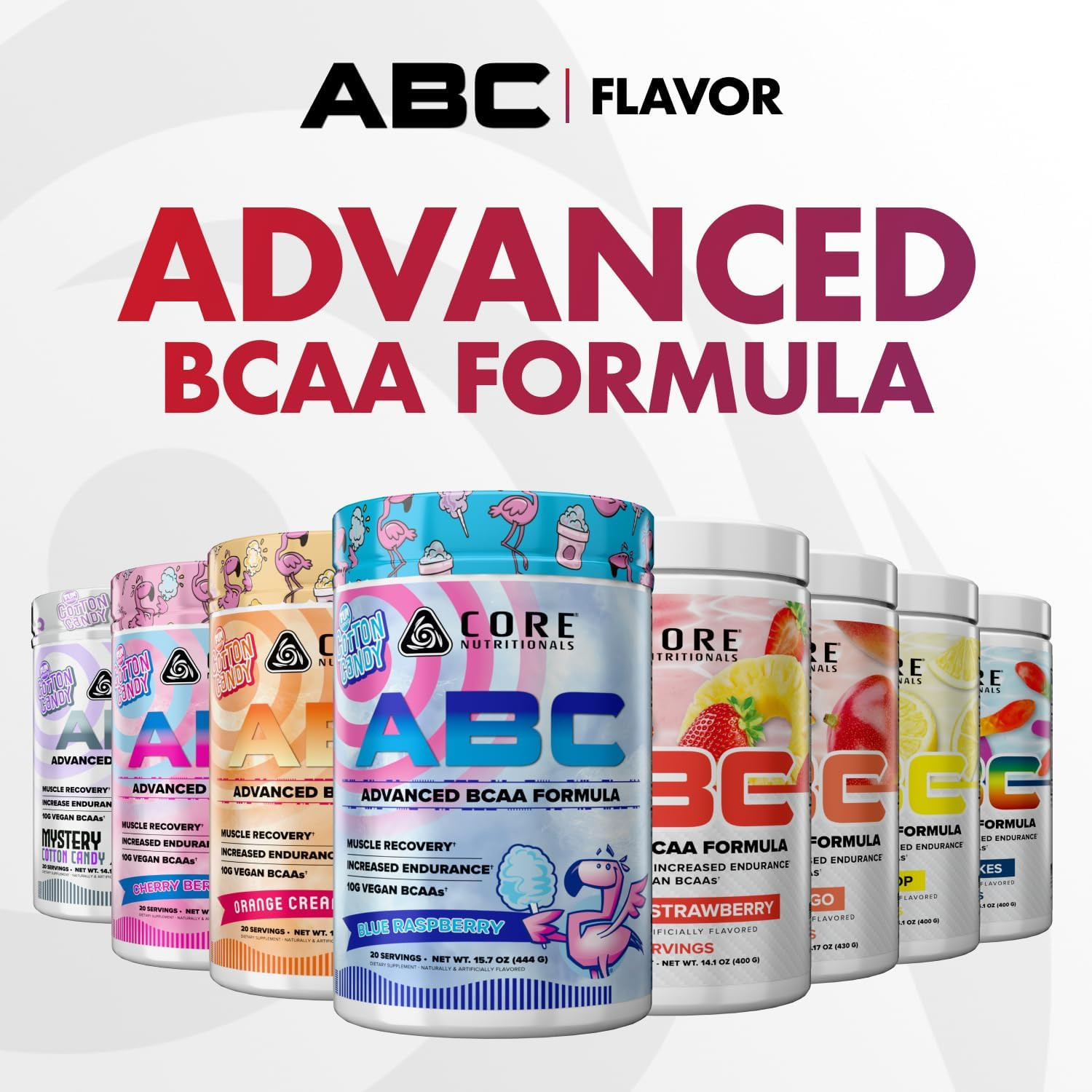 ABC Advanced BCAA Supplement | Amino Acid Recovery Blend | with Glutamine, Beta