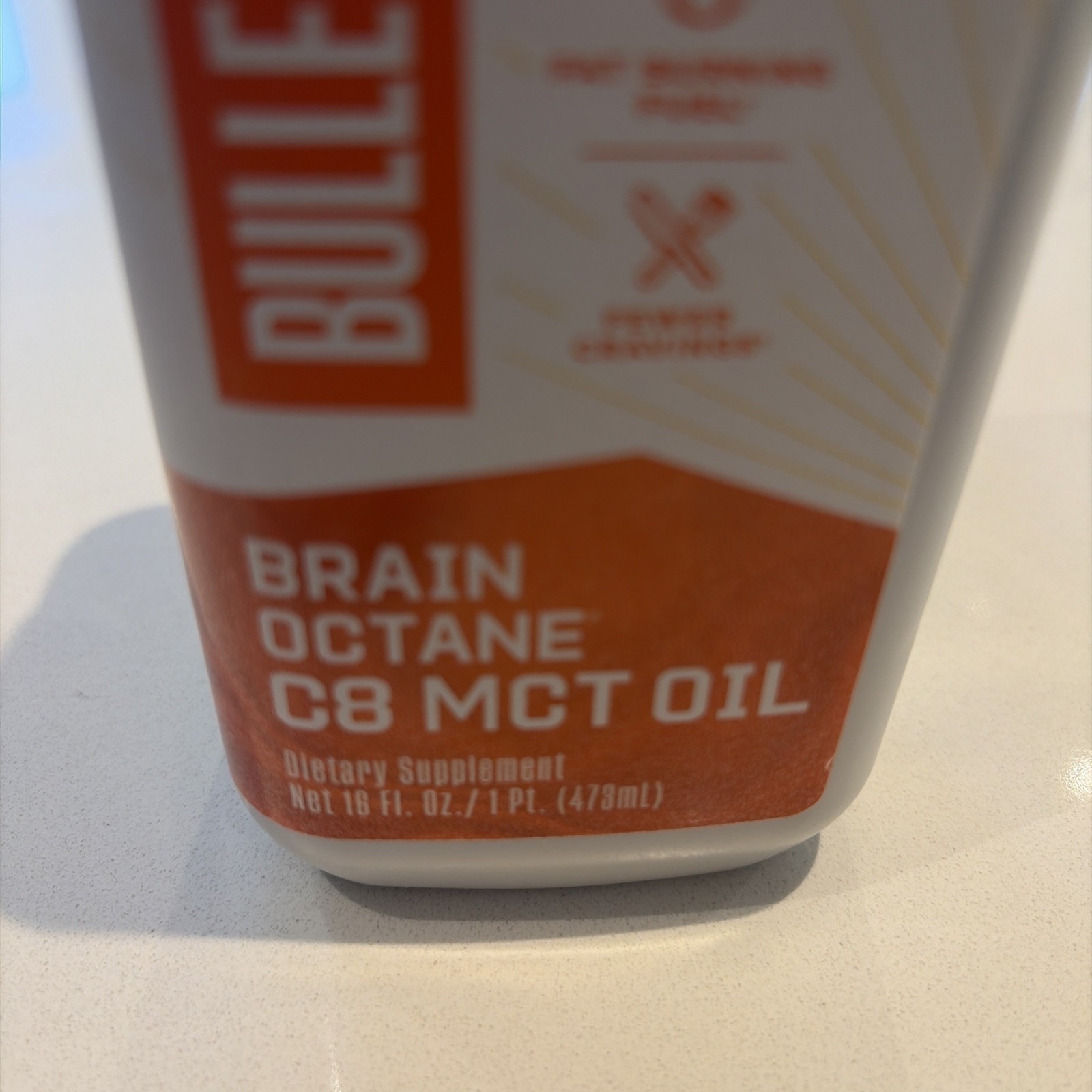 Bulletproof Brain Octane C8 MCT Oil – 16 fl oz
