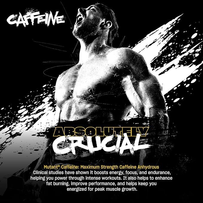 Mutant Caffeine 200mg Tablets – 240 | Canadian Made