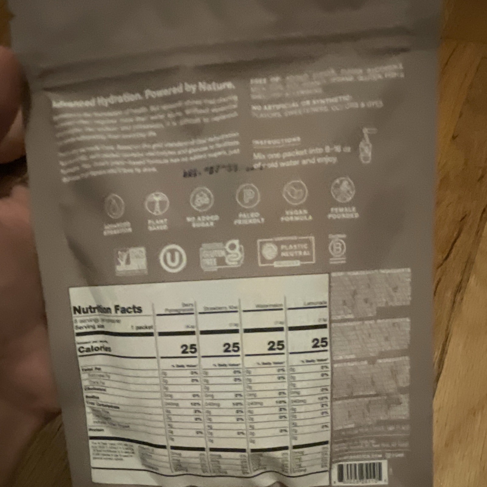 Cure Electrolyte Drink Mix Powder Classic Variety Pack 8-Count, 2 oz (56g)