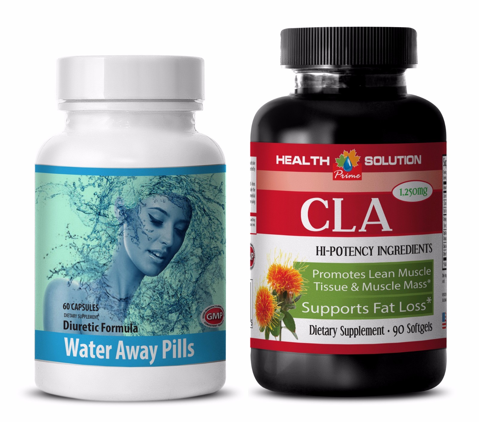 Immune system tablets – WATER AWAY – CLA COMBO – cranberry pills – enhancer her