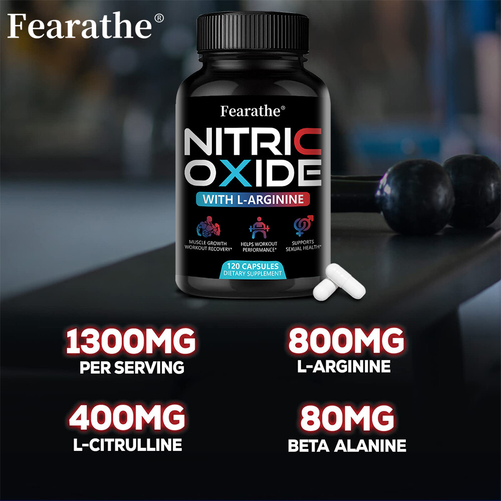 Nitric Oxide Supplement, Nitric Oxide Booster for Heart, Circulation, Immune
