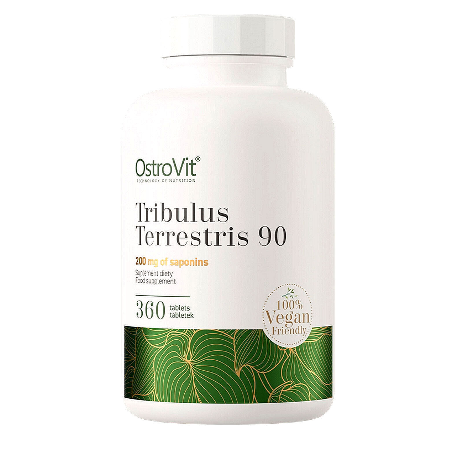 TRIBULUS TERRESTRIS 90- Improves testosterone, mood, sleep, muscle growth