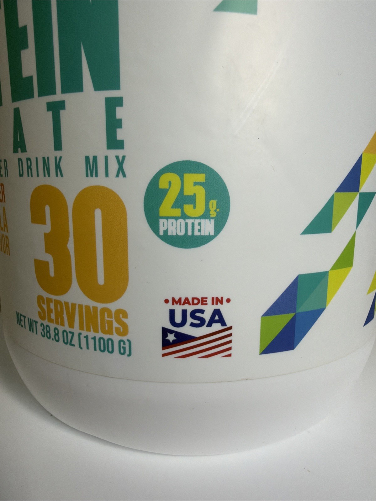 Xtravit Whey Protein Isolate Vanilla 30 Servings 25g Protein 38.8oz Exp 03/2028