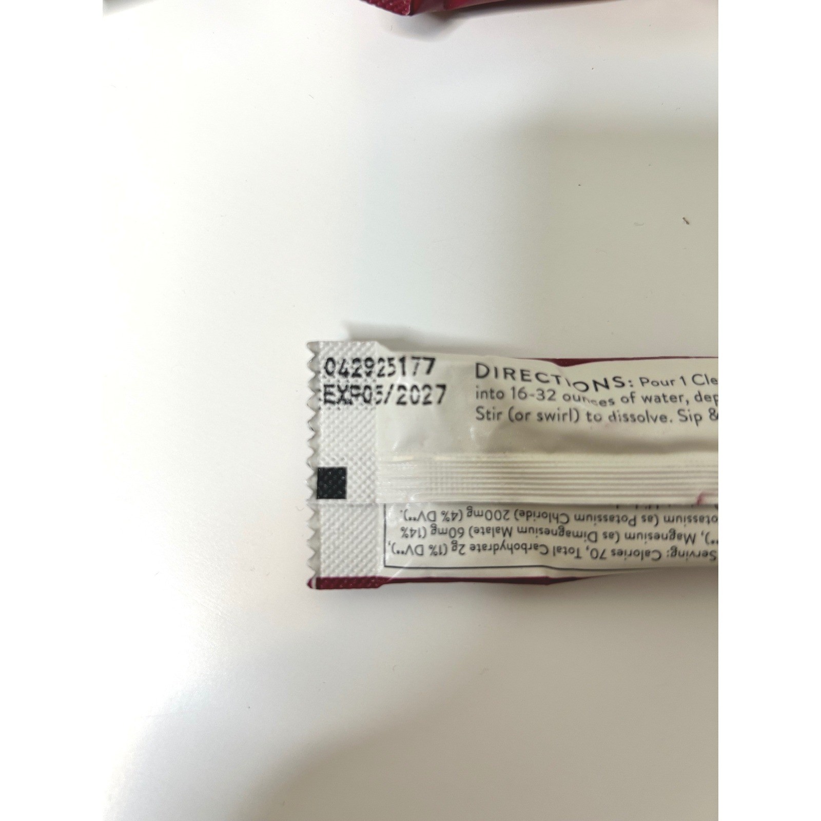 Arrae Clear Protein+ Raspberry Yuzu 19 Stick Packs New Grass-Fed Electrolytes