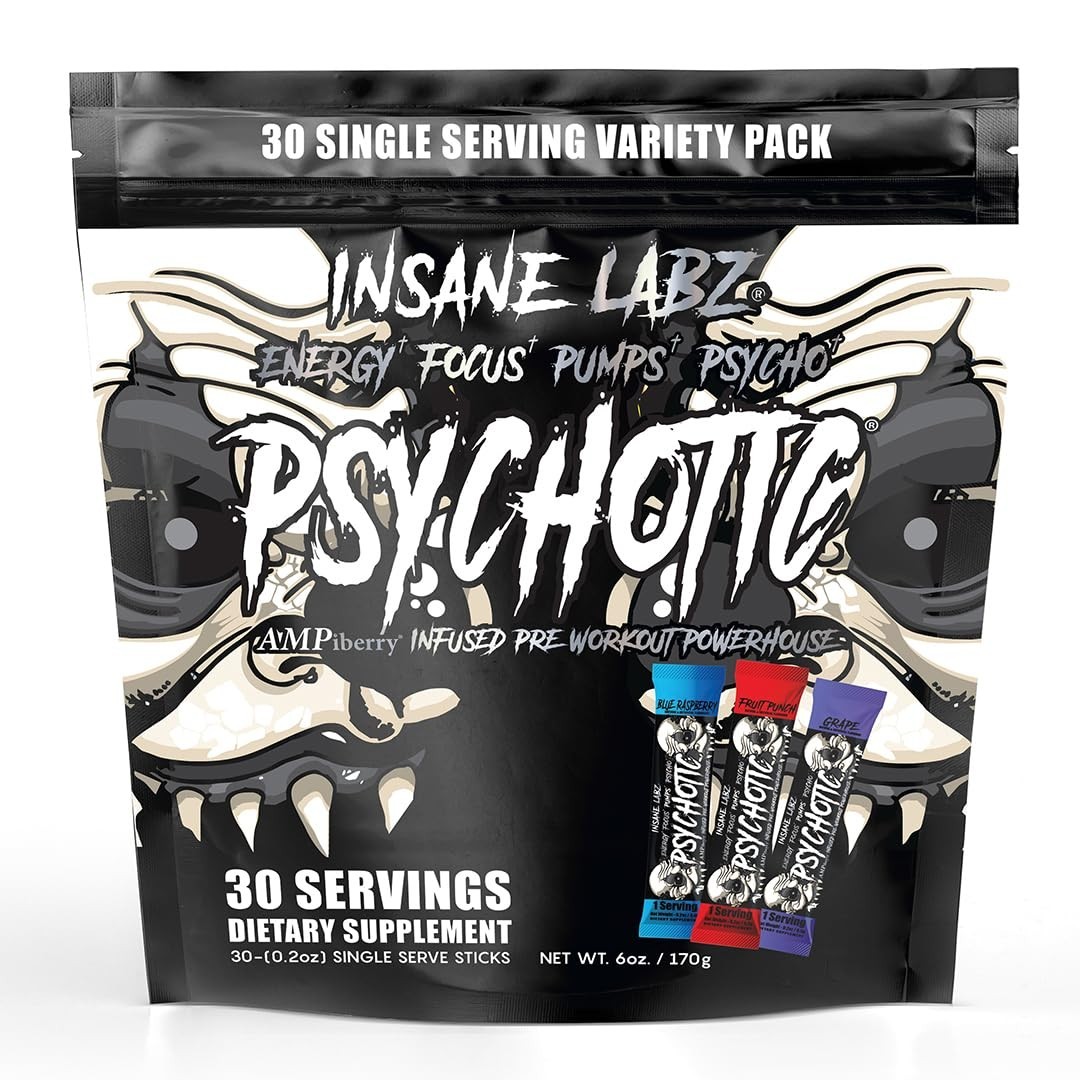 High-Powered Pre Workout Powder – Energy, Focus & Pumps, Creatine & Beta Alanine