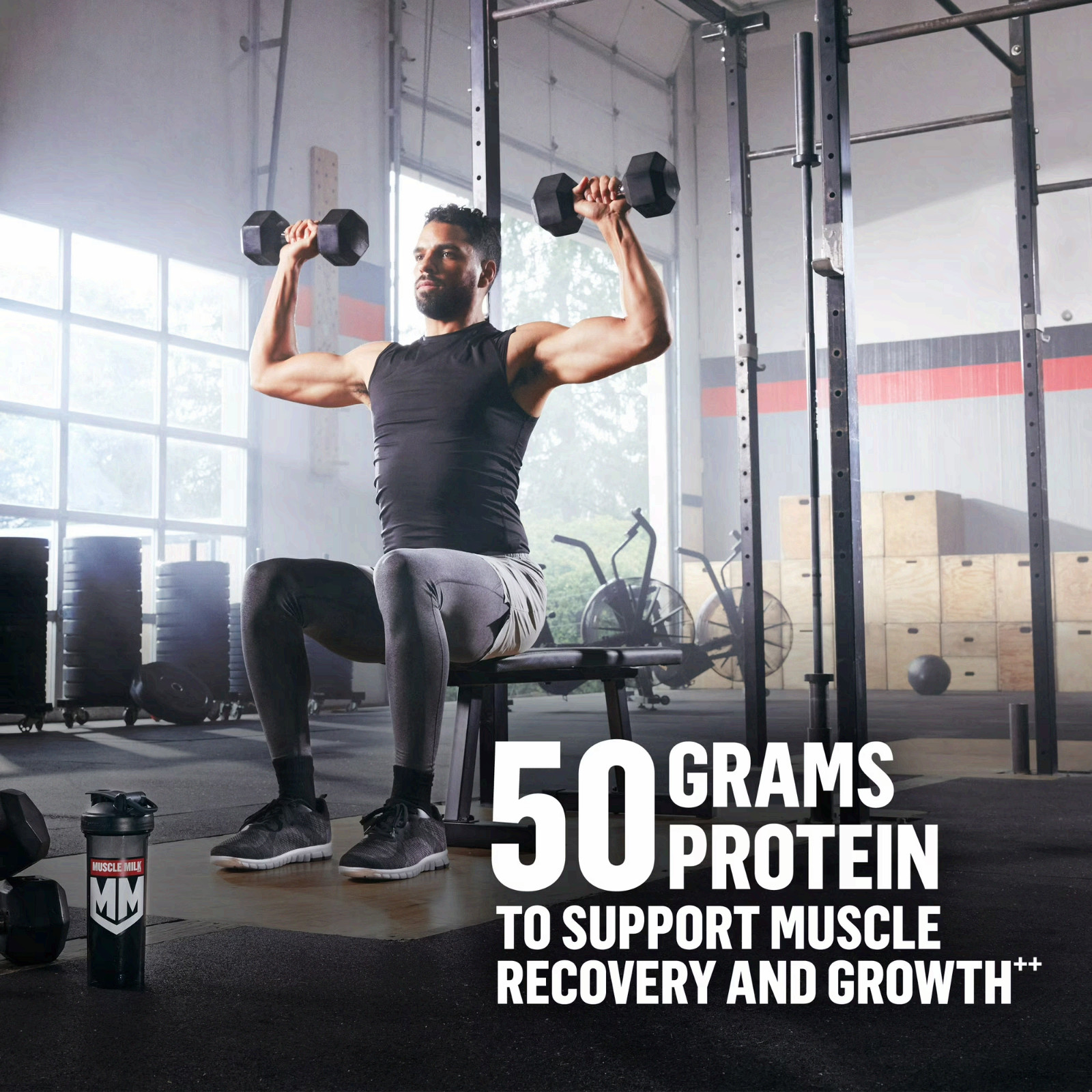 2P Muscle Milk Pro Series Protein Powder Supplement, Knockout Chocolate, 2 Pound