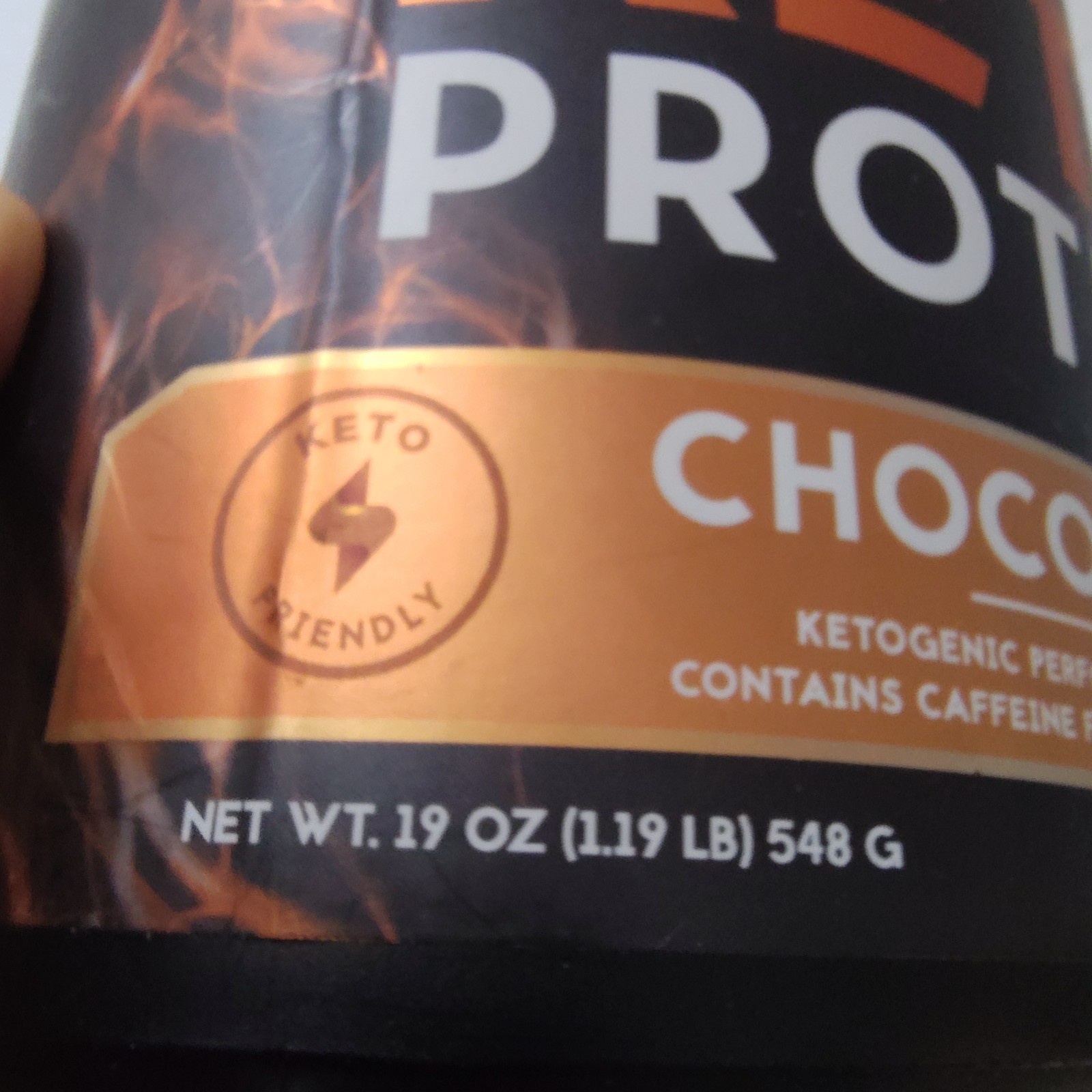 Ancient Nutrition Keto Protein Chocolate 19oz Powder Bone Broth MCT Oil 548g NEW