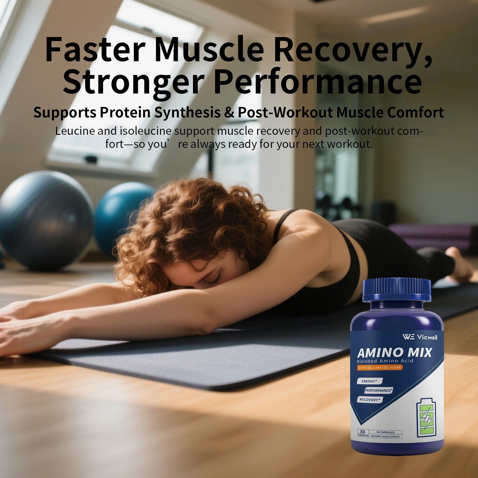Amino Acid, Supports Muscle Recovery and Lean Muscle Growth, Enhances Energy …
