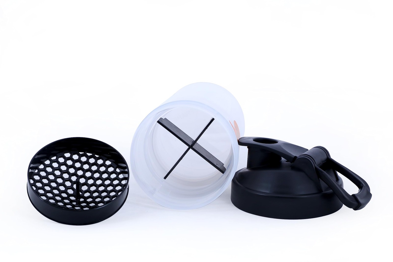 Shopfork Gym Shaker Bottle | BPA Free Storage Black