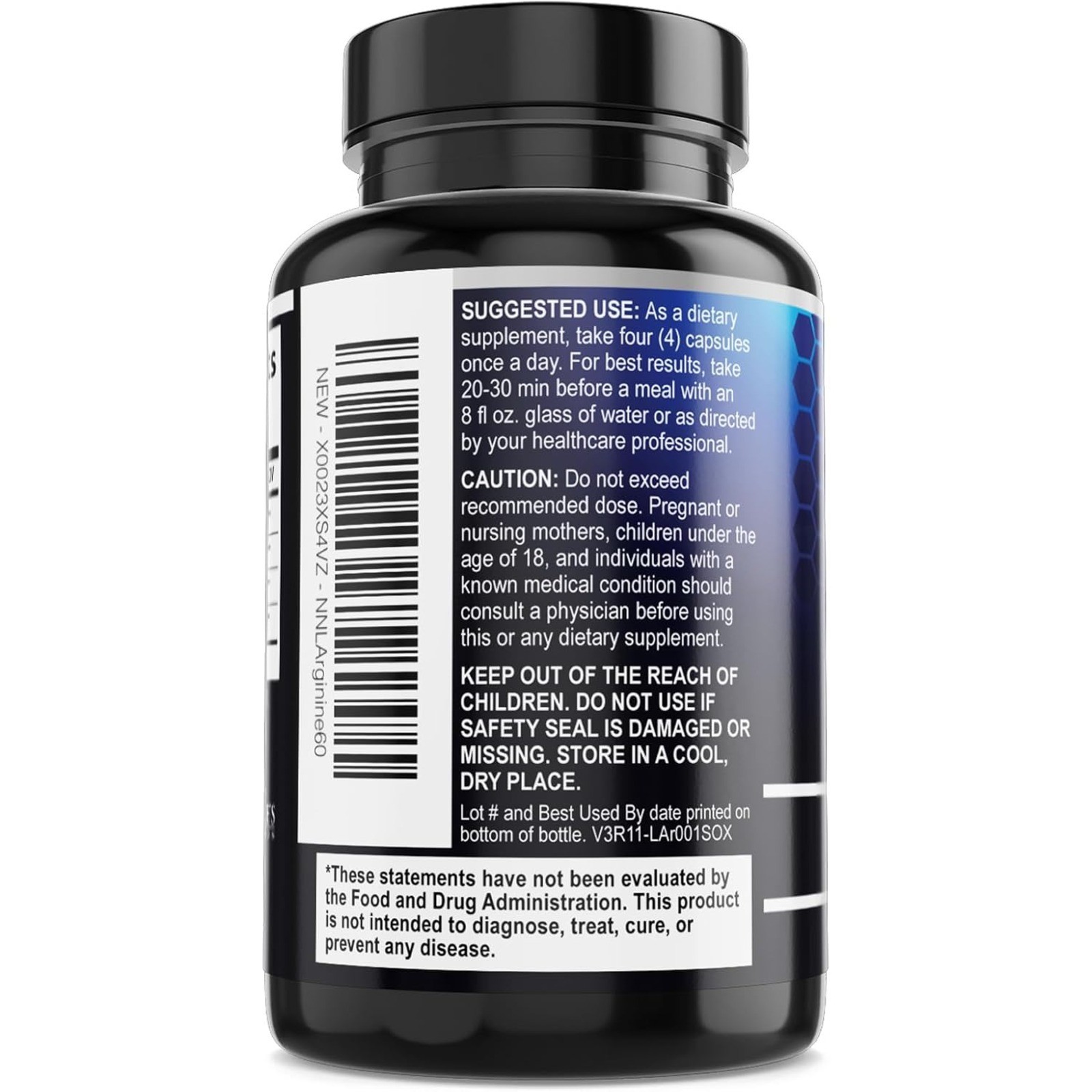Oxido Nitrico y L-arginina Extra Fuerte Para Aumentar La Energia Muscular #1