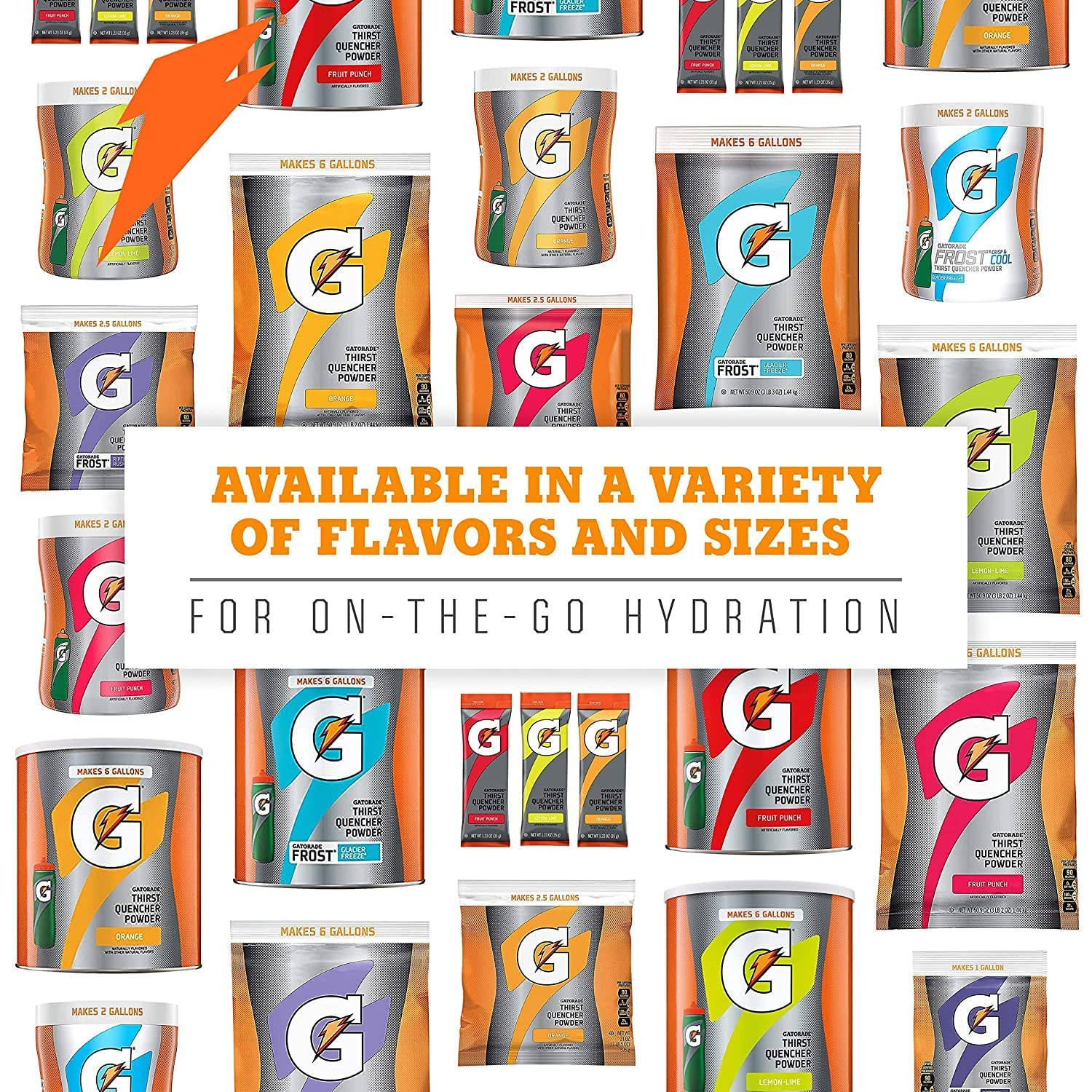 Gatorade Thirst Quencher Powder, Fruit Punch, 76.5 oz, Makes 9 Gallons
