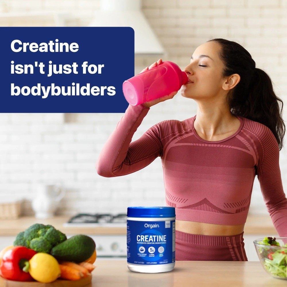 Creatine Monohydrate Micronized Powder Unflavored 100 Servings 17.64 oz Pure