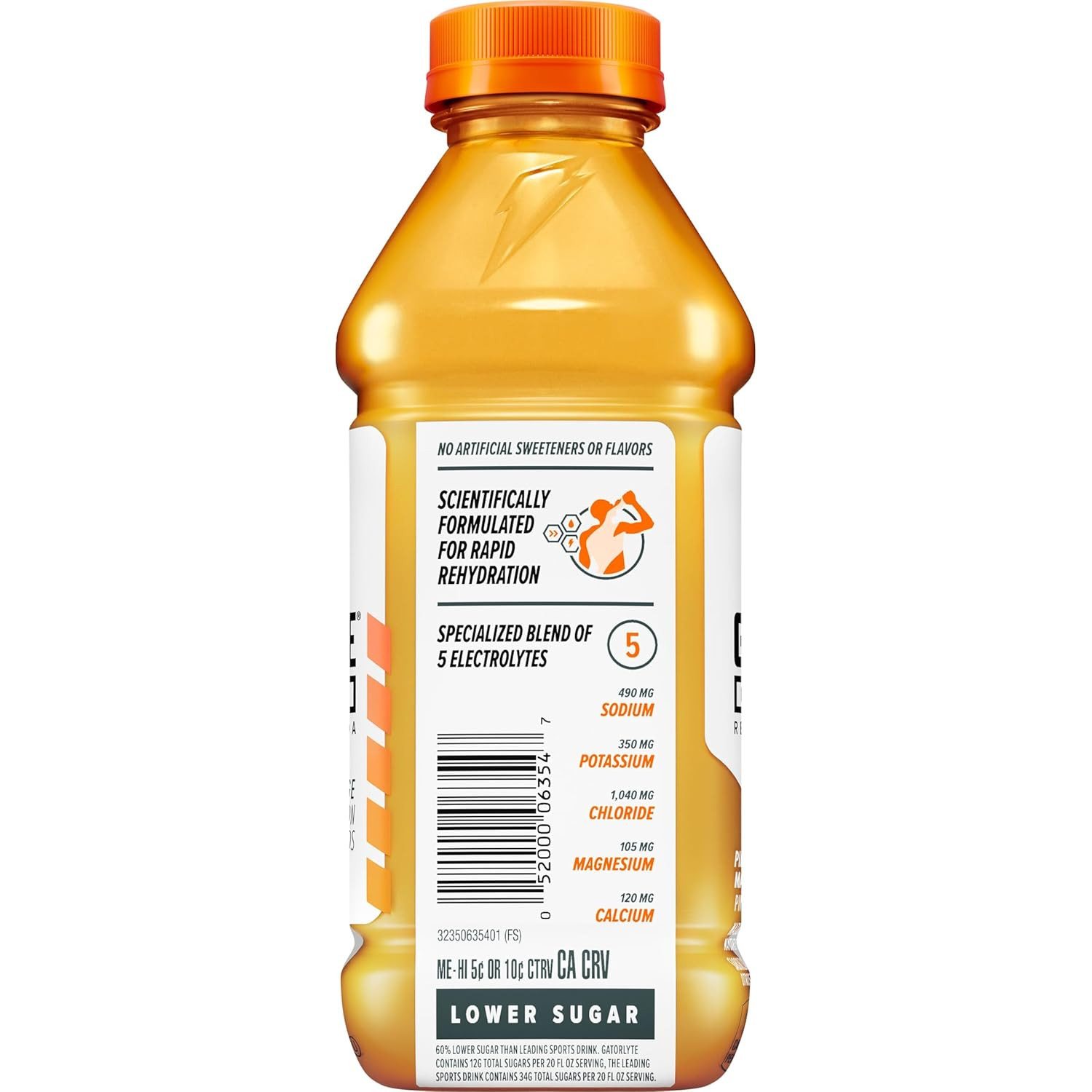Rapid Rehydration Electrolyte Beverage, Pineapple Mango, 20 Fl Oz (Pack of 12)