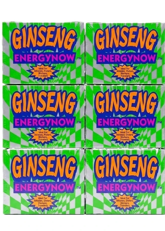 6 Boxes Of Energy Now Ginseng Herbal Supplements 144 Packs 3 Pills In Each Pack