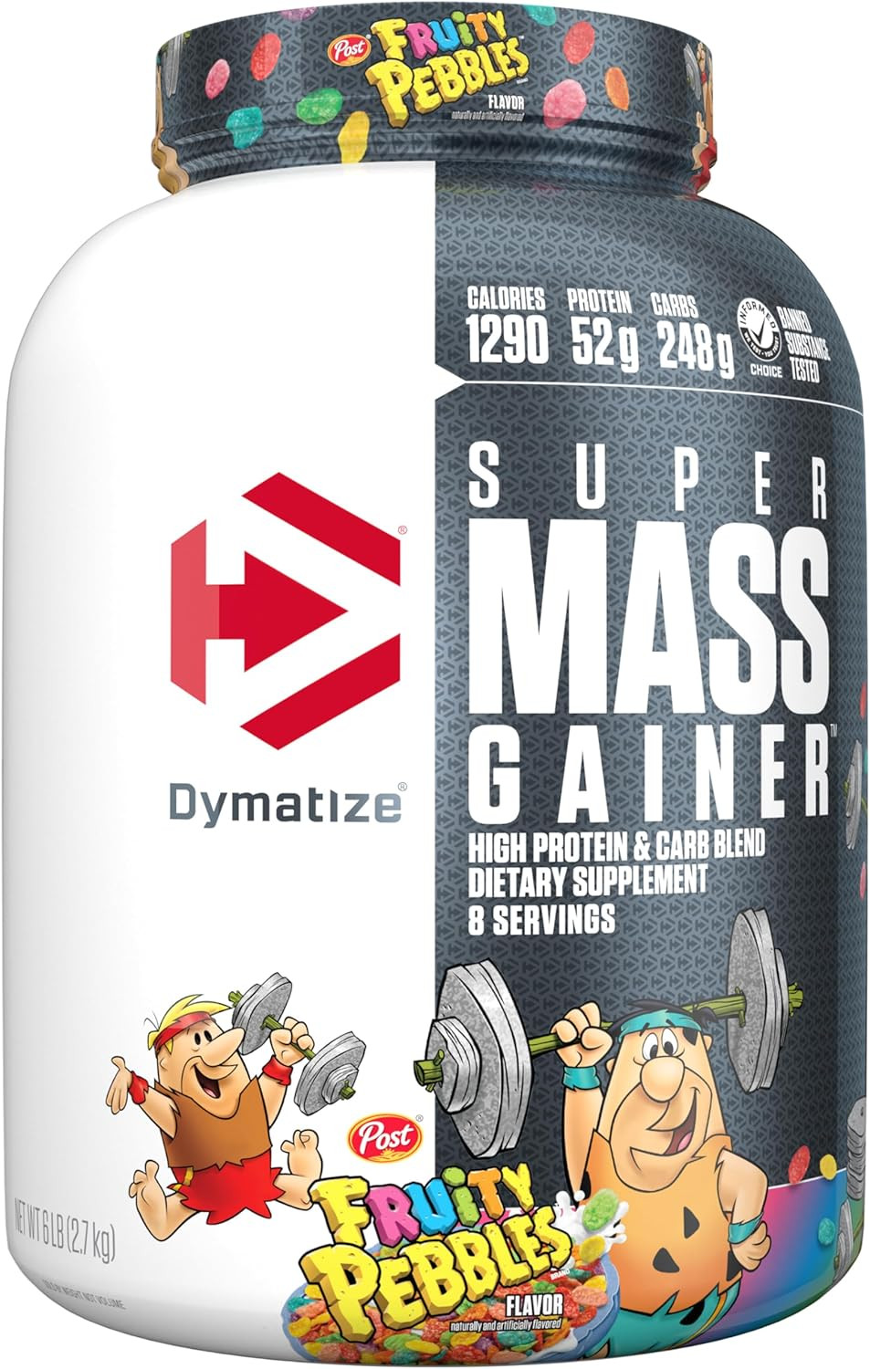 Super Mass Gainer Protein Powder, 1290 Calories & 52G Protein, Mixes Easily, …