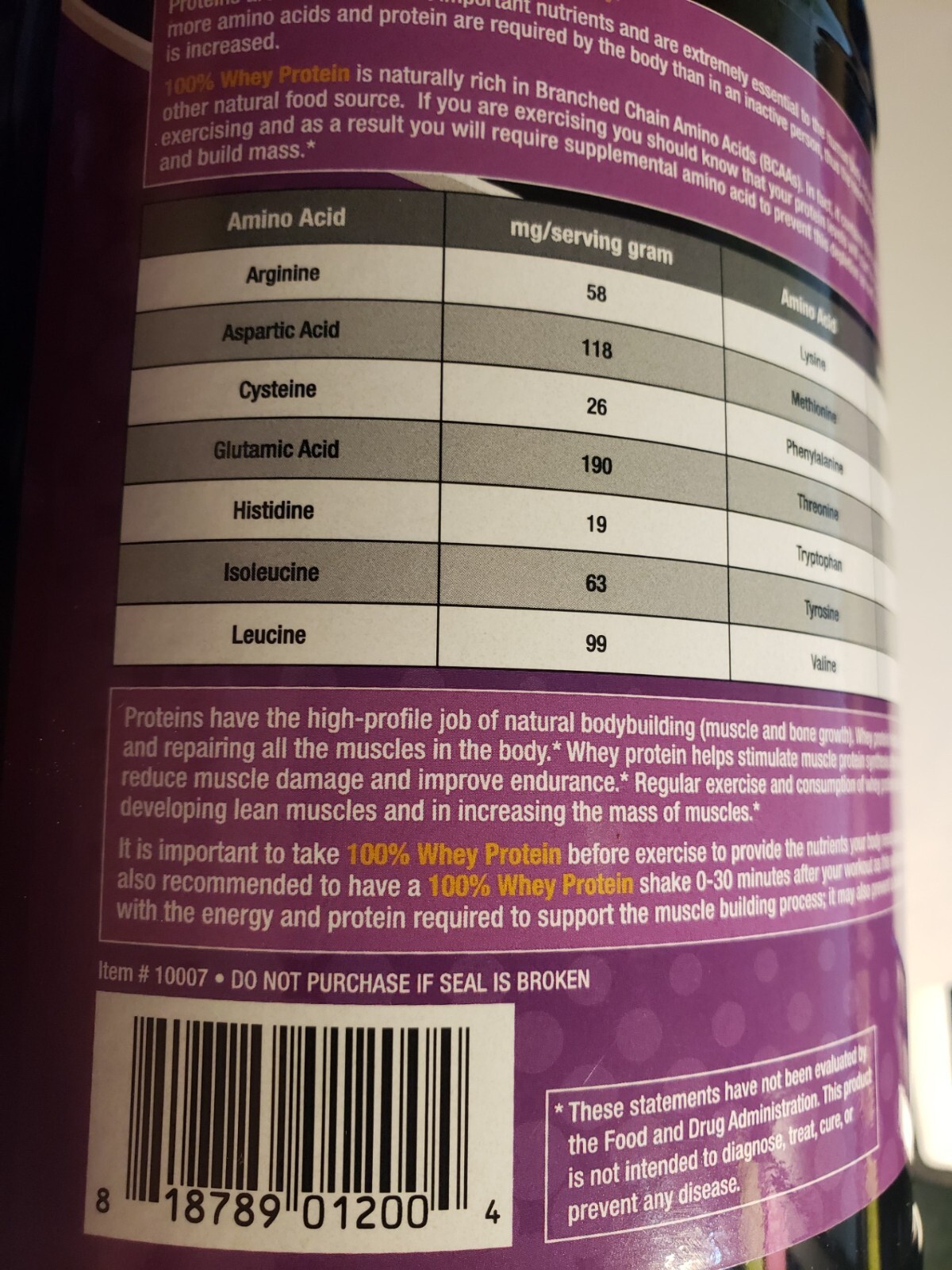 F3 NUTRITION – 100% Whey Protein – Chocolate – 2.1 lbs – Lean Muscle Exp 5/2026