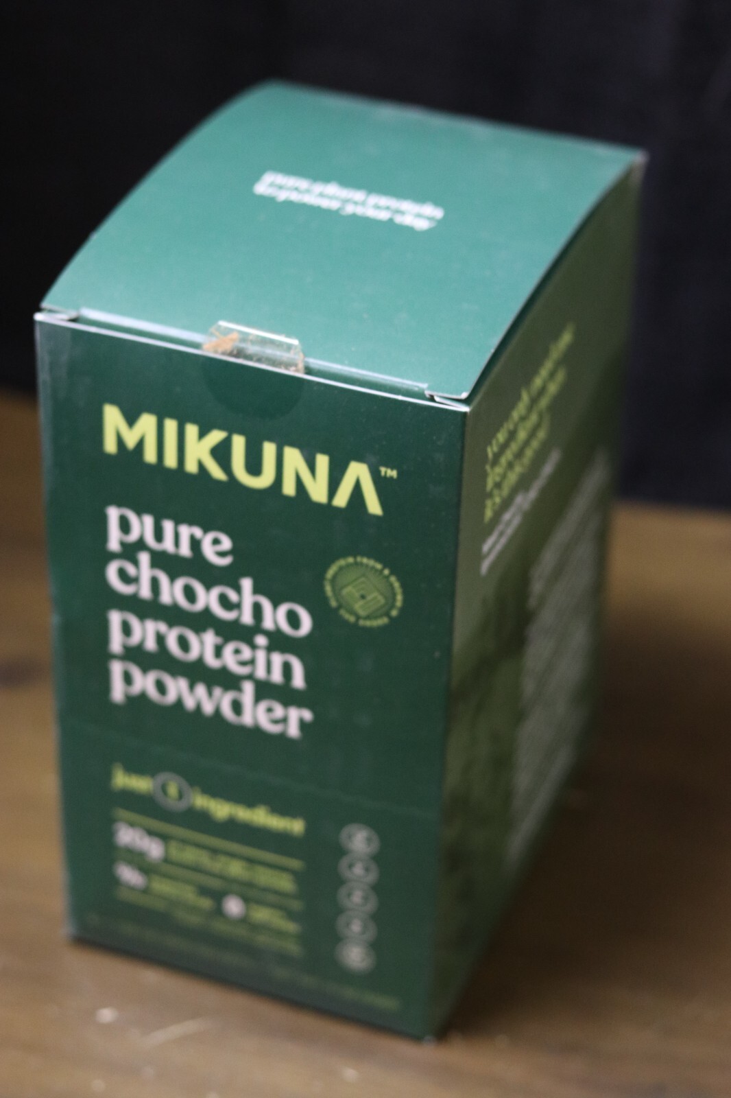mikuna pure chocho protein powder 8 1.52oz packets