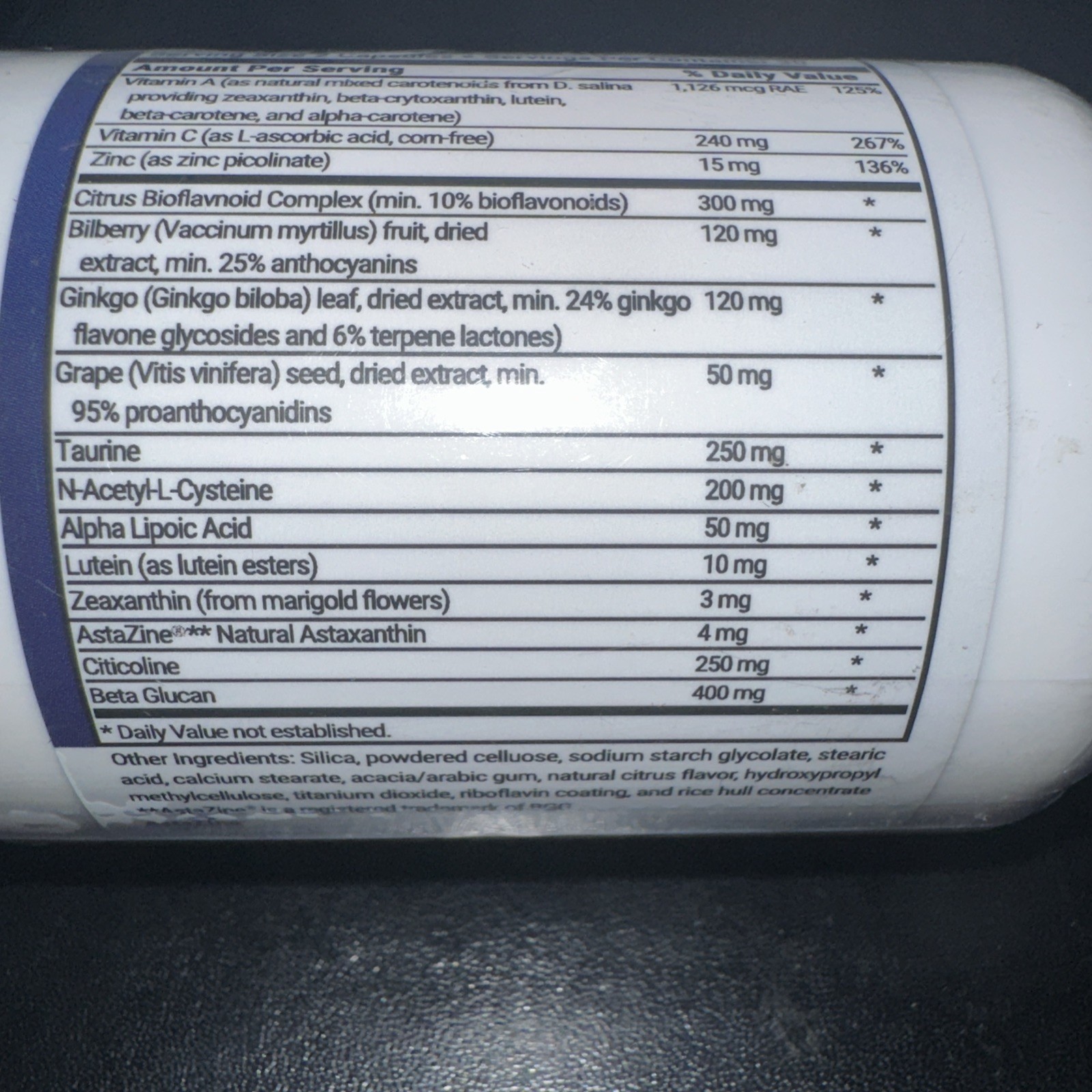 Advanced Bionutritionals ?C Advanced Vision Formula Supplement, Healthy Vision,