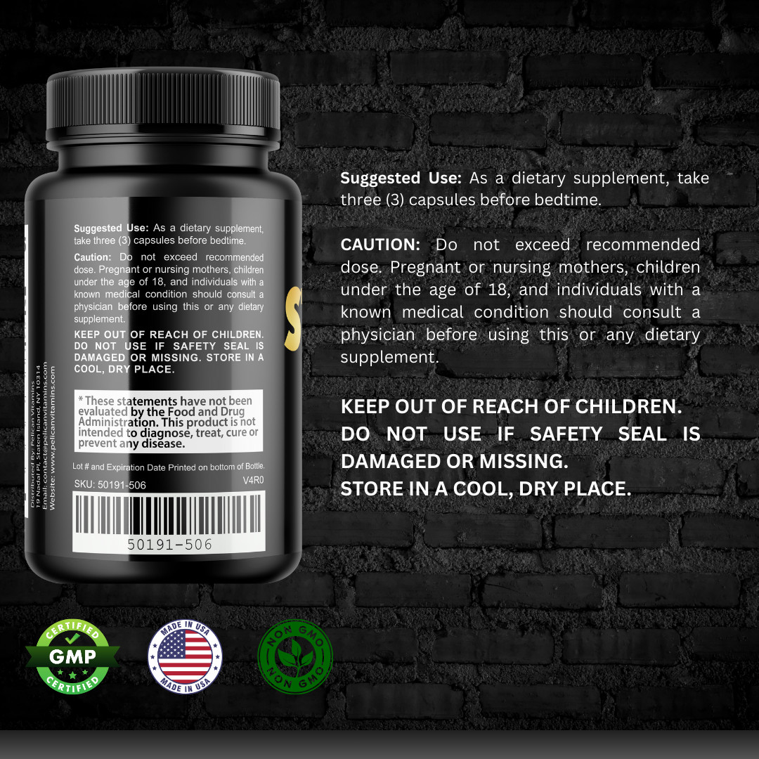 Strong Flow- Bodybuilding & Men’s Health Support- 12 Bottles- 1080 Capsules