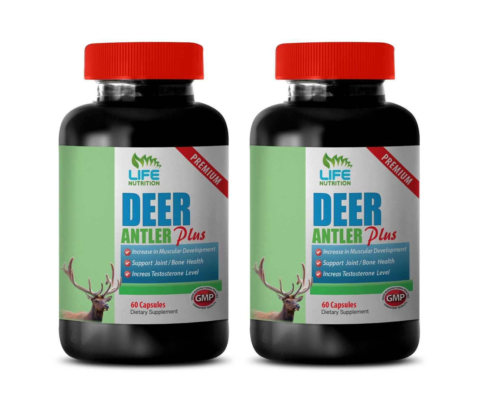 Supporting Athletic Performance – Deer Antler Plus 555mg – Saw Palmetto 450 2B