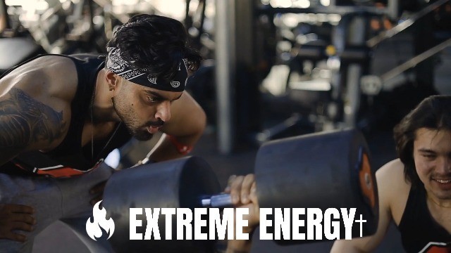 Extreme Energy Pre Workout Powder with Creatine, Beta Alanine & Caffeine – 30 Se