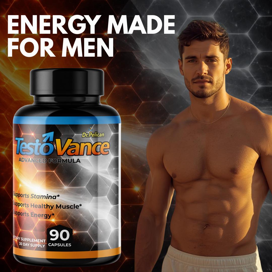 TestoVance- Bodybuilding & Men’s Health Support- 12 Bottles- 1080 Capsules