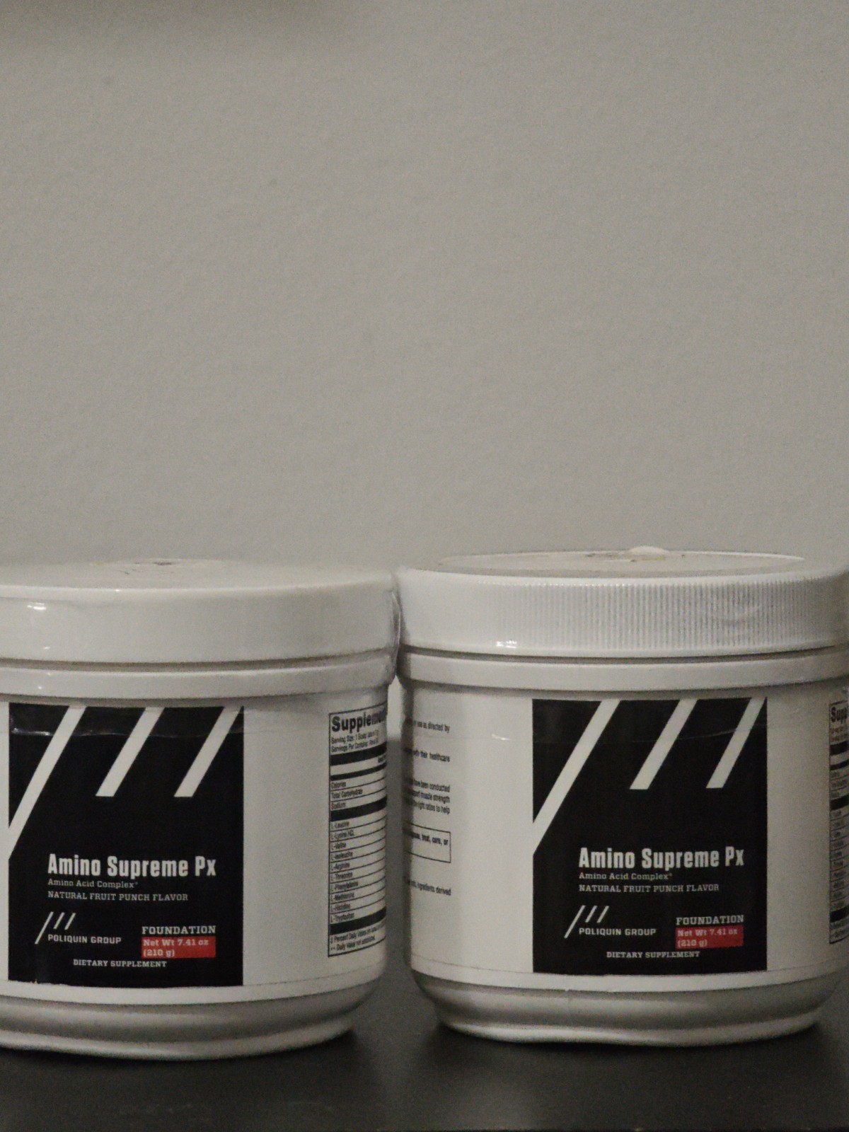 x2 Amino Supreme Px Natural Fruit Punch Flavor 7.41oz (210g)