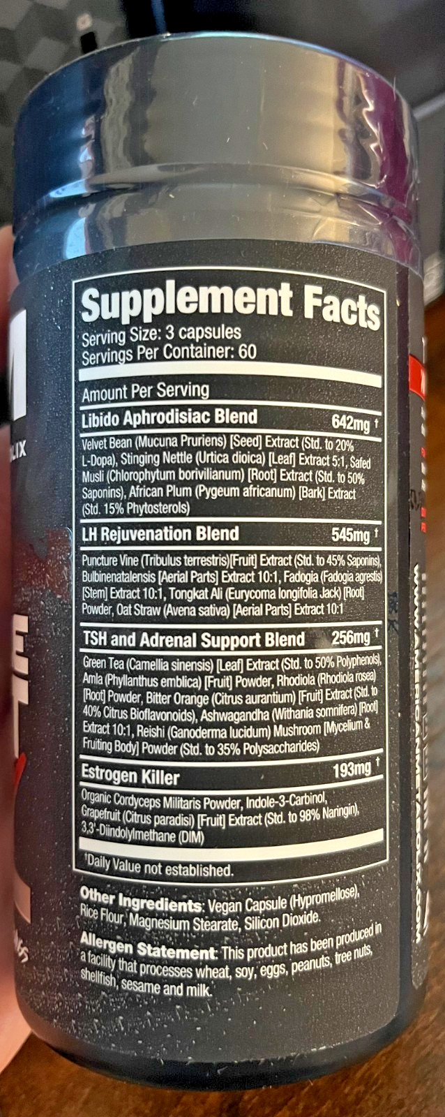 American Metabolix MuscleTest Muscle Test Premium Testosterone Booster Pick Size