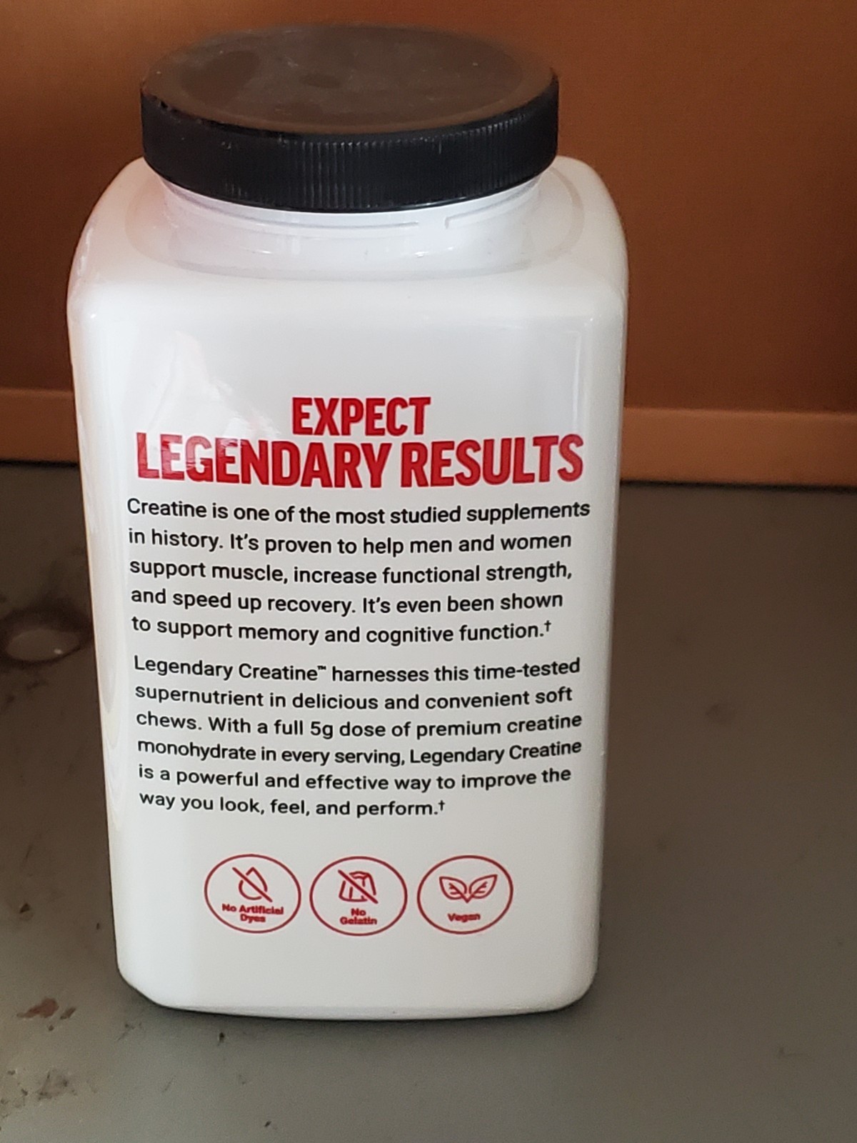 (BB 05/27) Force Factor Legendary Creatine Berry Blast Soft Chews – 60 ct.