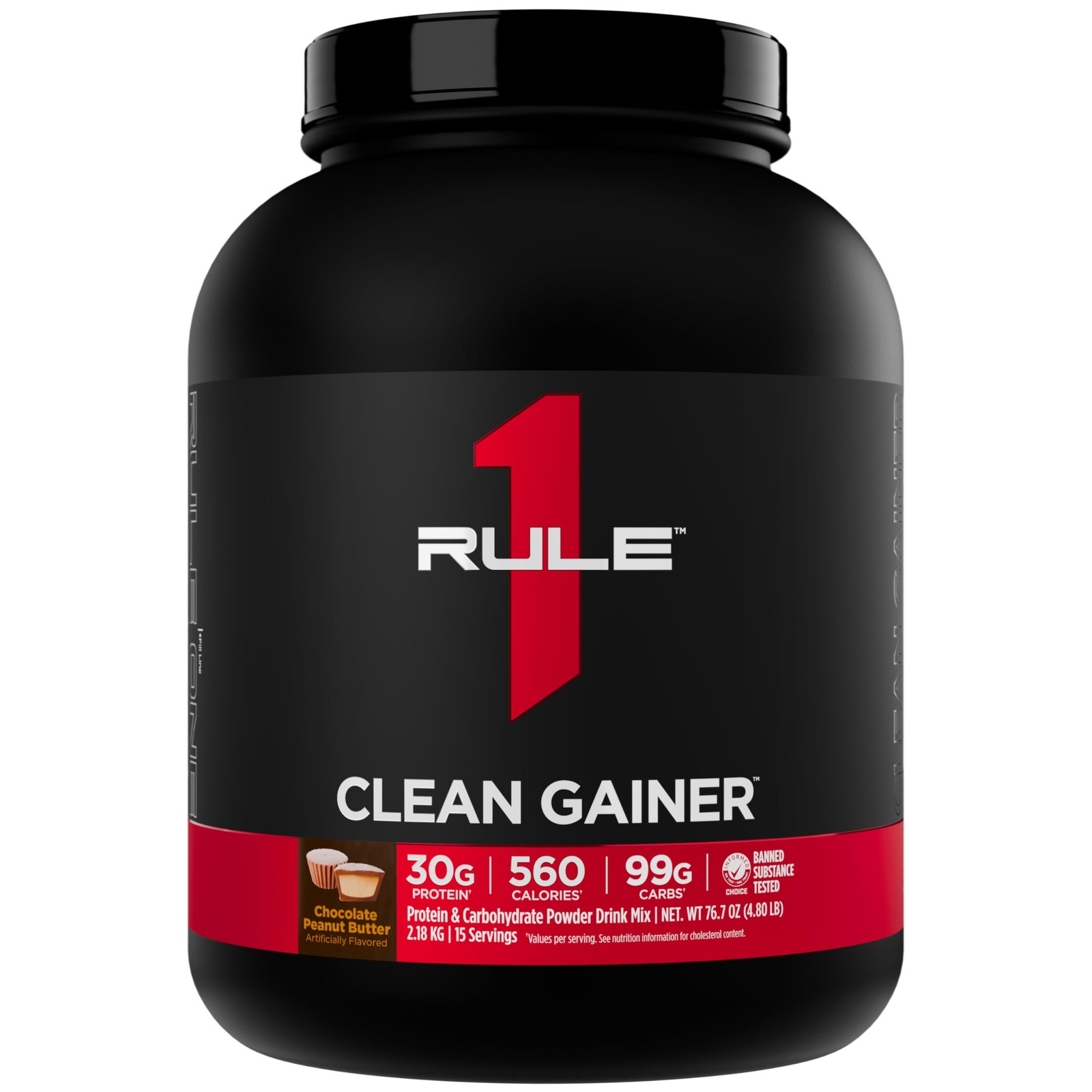Rule 1 Proteins Clean Gainer HighProtein Lean Gain Formula with 560 Calories…