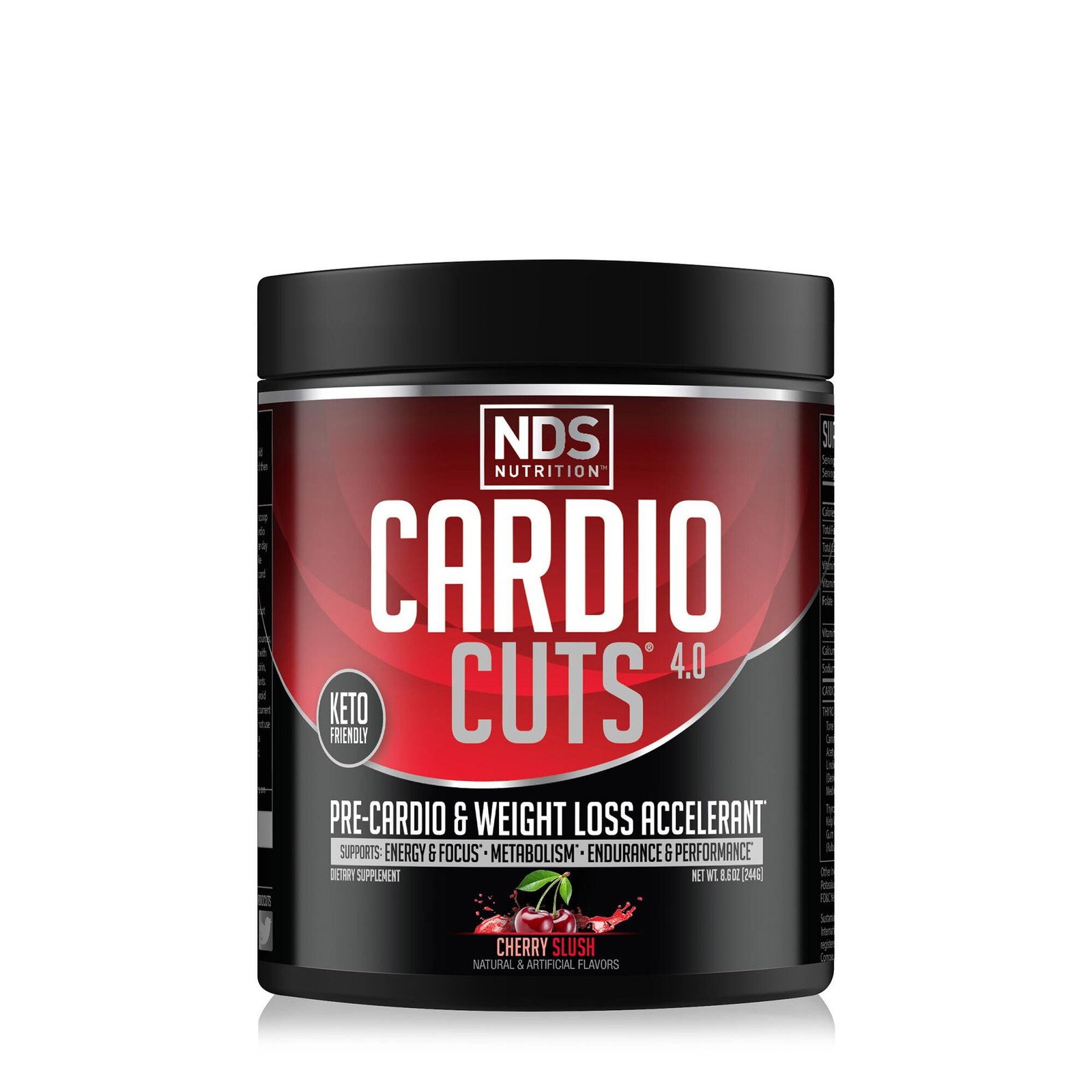 Cardio Cuts® 4.0, Cherry Slush – 8.6 oz (20 Servings)