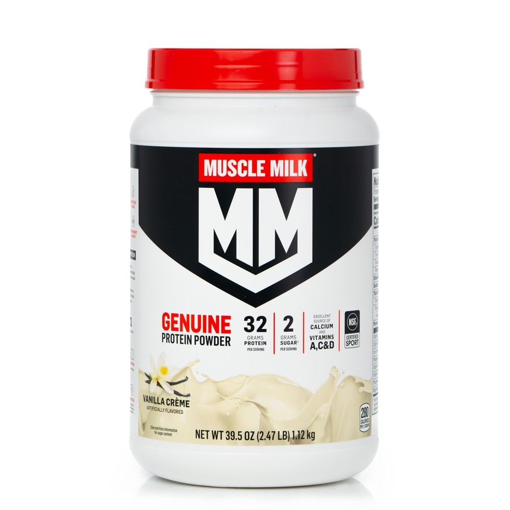Genuine Protein Powder,Vanilla Crème, 2.47 lbs (1.12 kg)