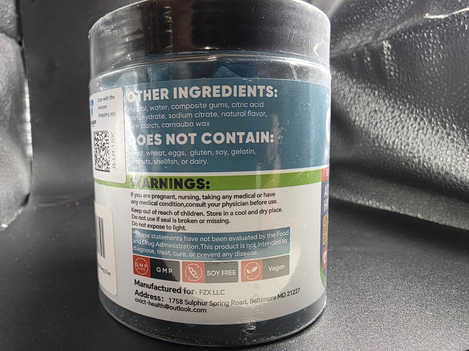 5000mg Creatine Monohydrate Gummies Men Women, 7-in-1 Pre-Workout Complex 01/28