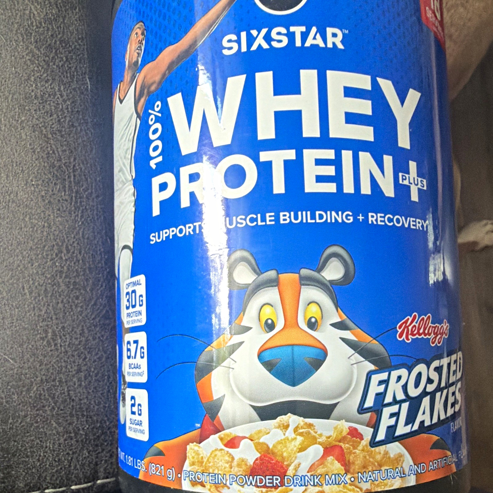 Six Star 100% Whey Protein Plus Powder Frosted Flakes Flavor 1.81 lb