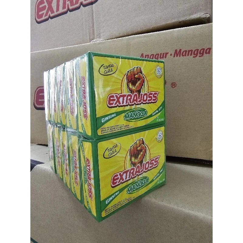 EXTRA JOSS 50 BOX (300 Sachets) Mango Flavour Sugar Free Energy Drink Powder
