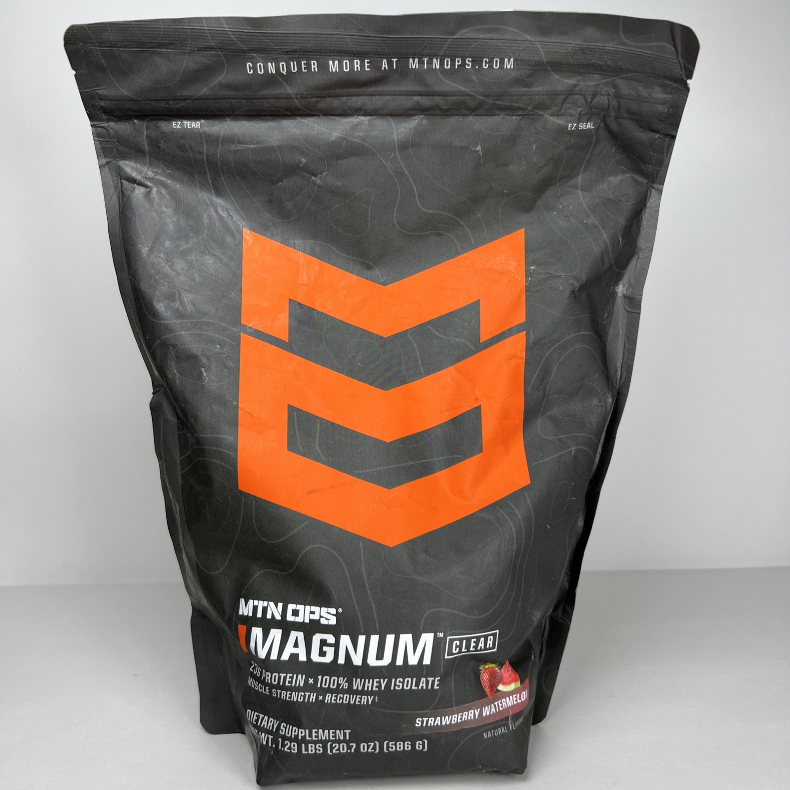 NEW MTN OPS Magnum Strawberry Watermelon Clear Protein Powder 23g 20 Servings