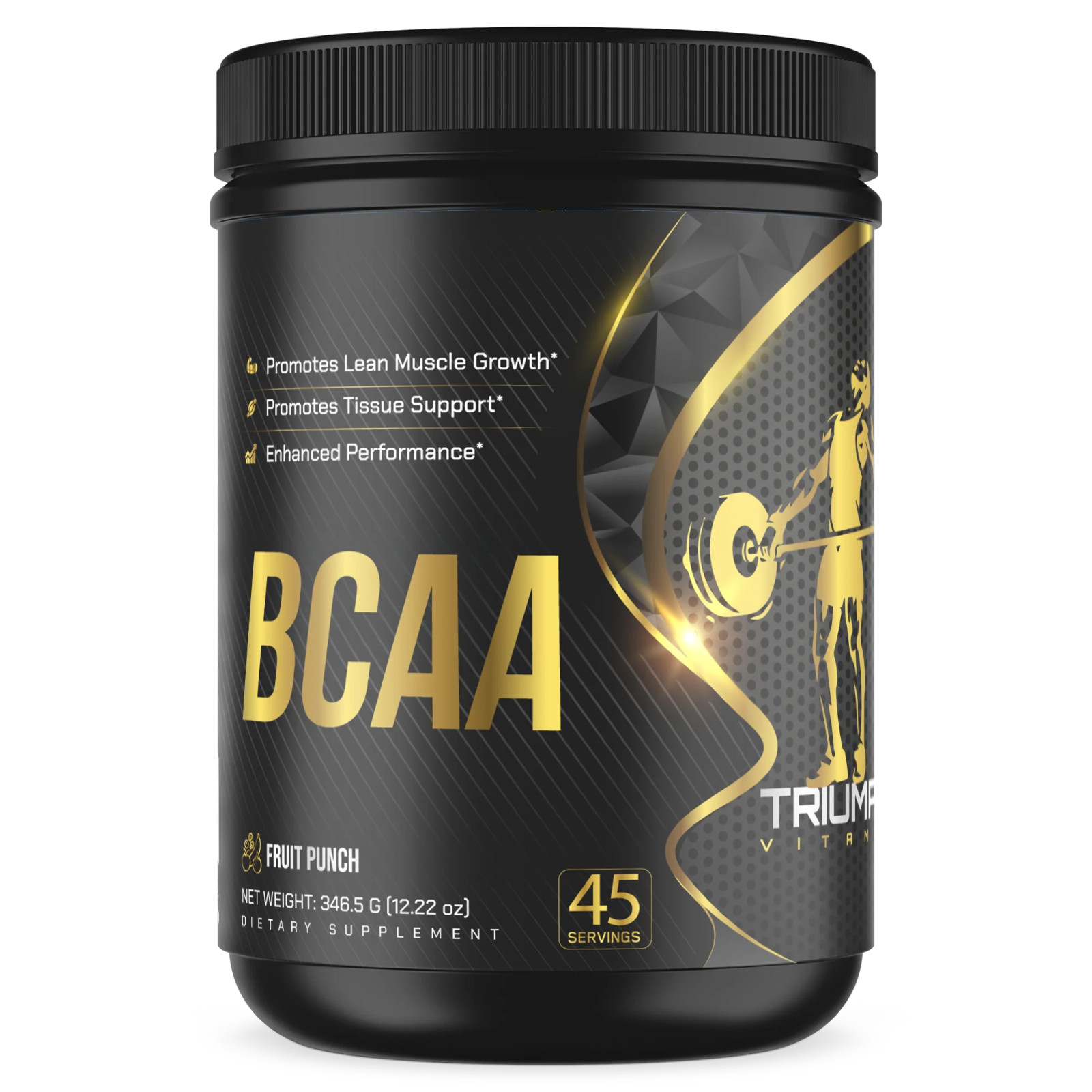 Scivation 105020 BCAA Amino Acid Powder Knockout Fruit Punch