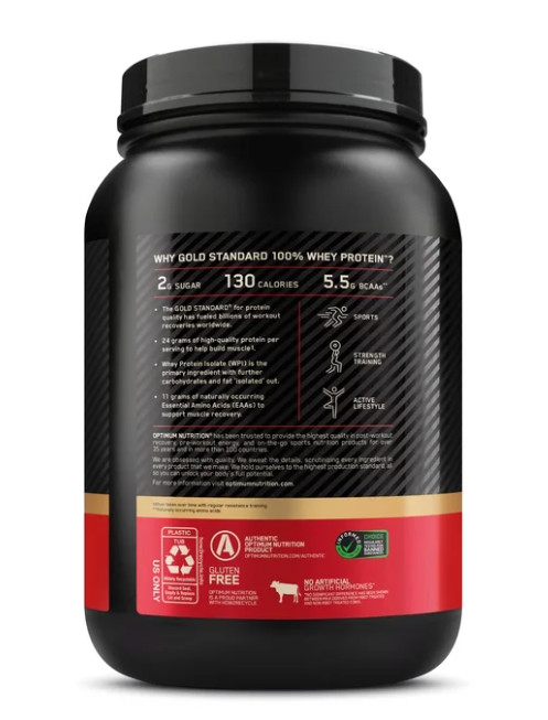 Optimum Nutrition Gold Standard 100% Whey Protein, Chocolate Peanut Butter