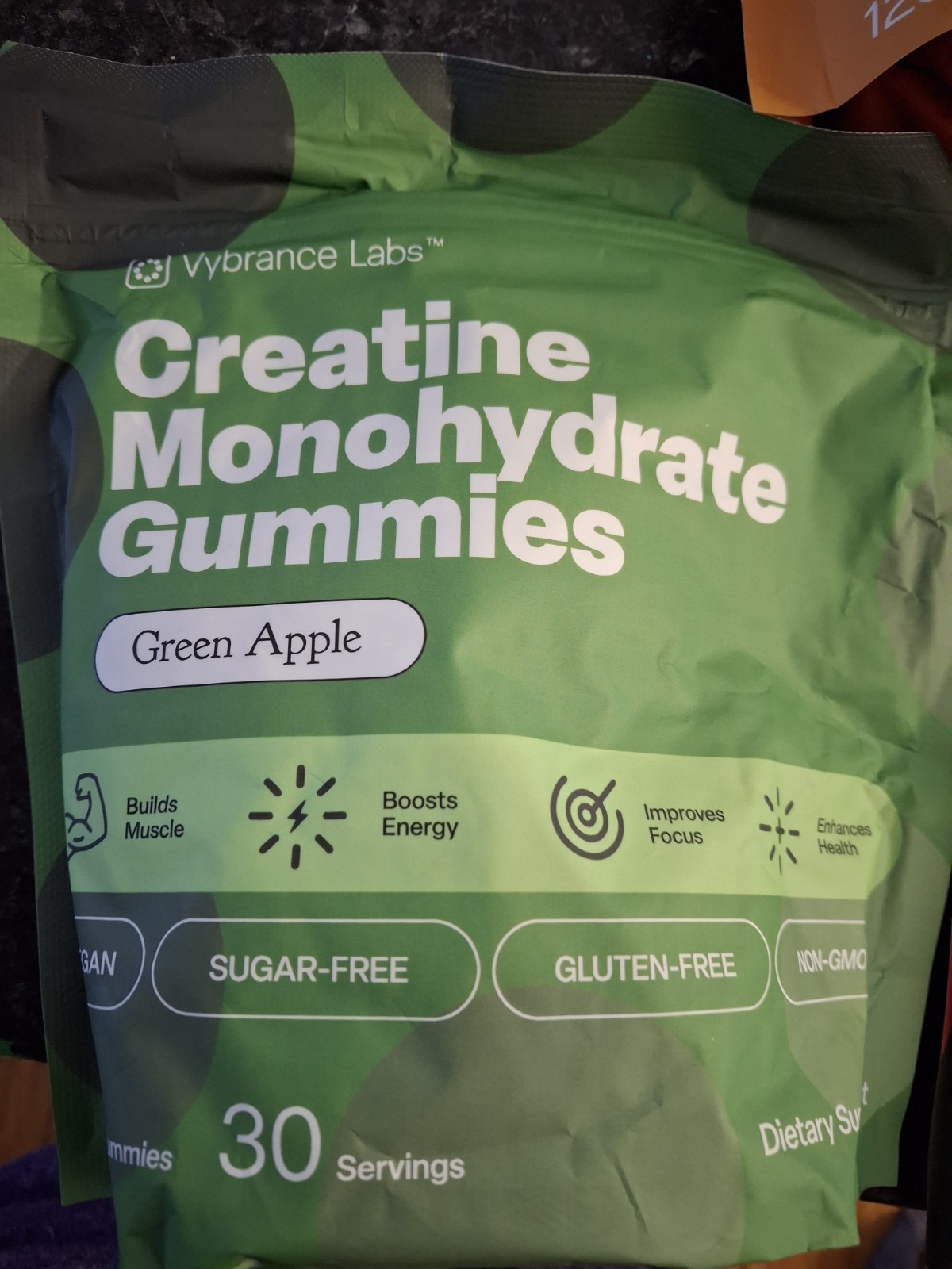 3 Packages of Vybrance Labs Creatine Monohydrate Gummies Health Wellness Diet
