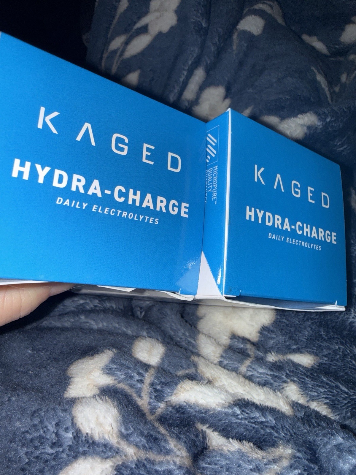 2 box variety Kaged Hydra-Charge Electrolytes Powder Drink Mix Sticks 30 packs