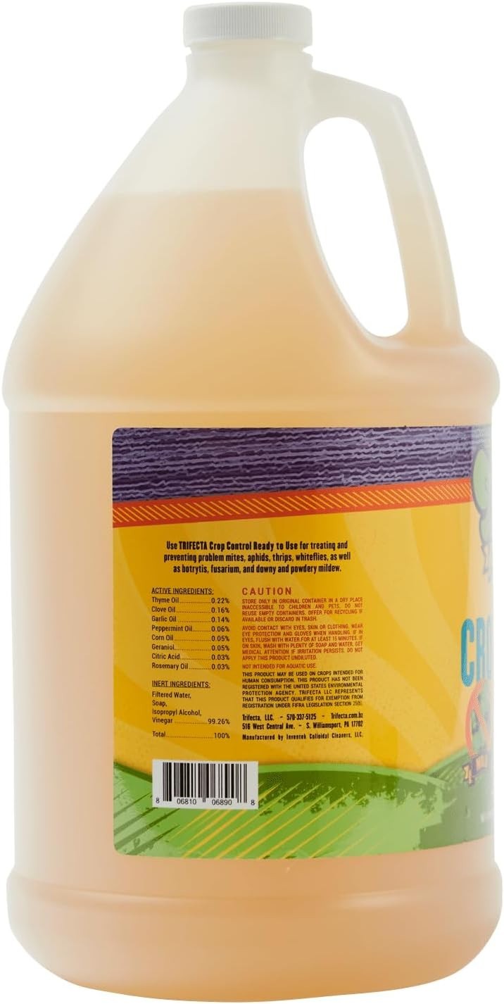 Trifecta Crop Control Insecticidal Soap All Natural Fungicide Spider Mite