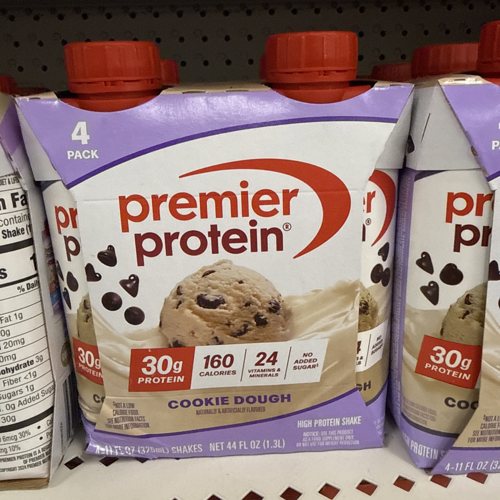 Premier Protein Shake, Cookie Dough, 30g Protein, 11 fl oz, 4 Ct